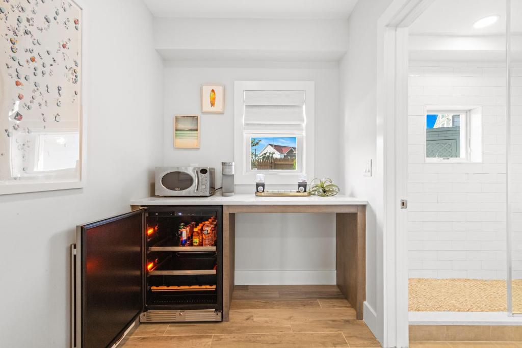 Kuchyň nebo kuchyňský kout v ubytování Casa del Mar