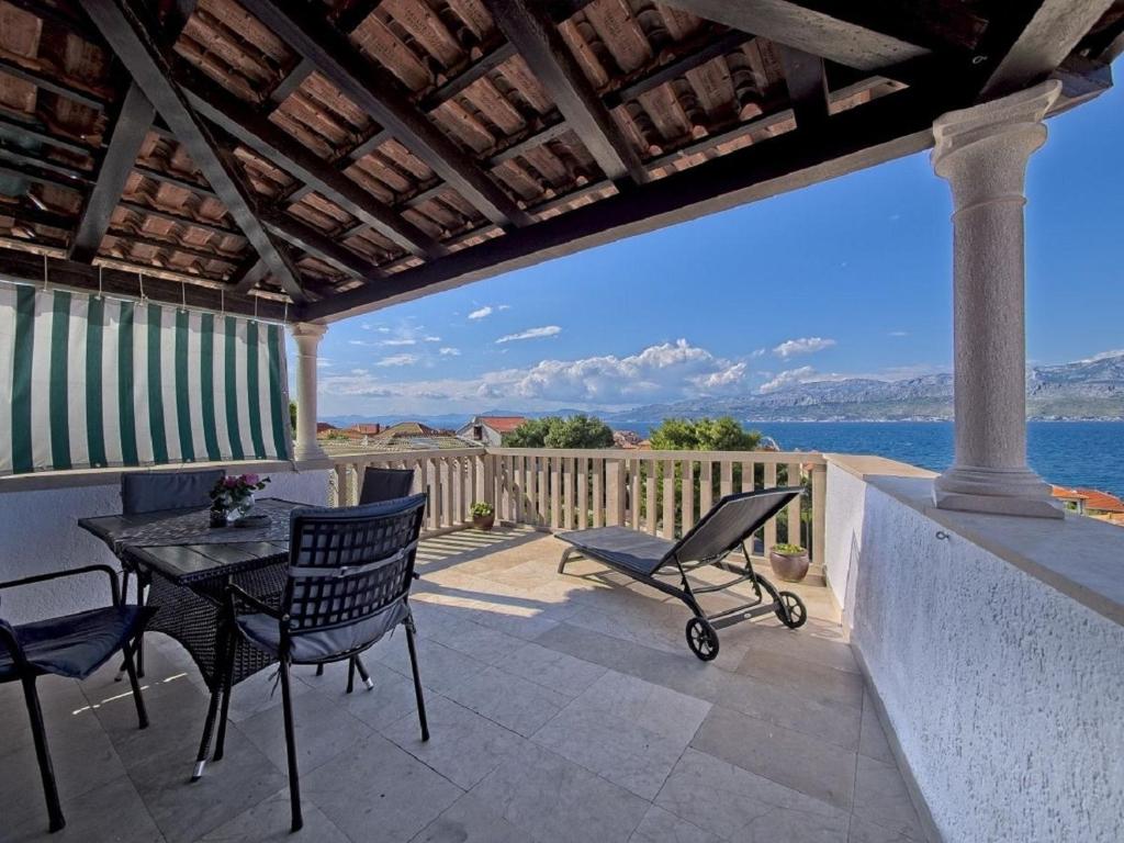 Balkón nebo terasa v ubytování Apartment Jurica - Panoramic Sea view