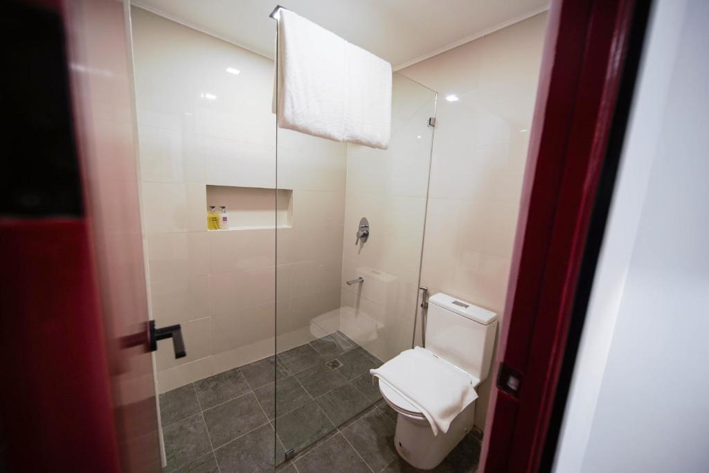 Koupelna v ubytování UNWND Boutique Hotel Makati
