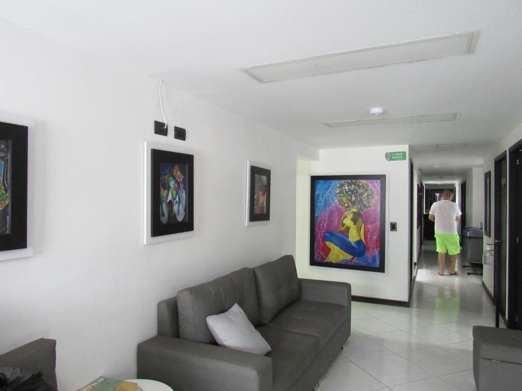 Posezení v ubytování Hotel Murano Medellín