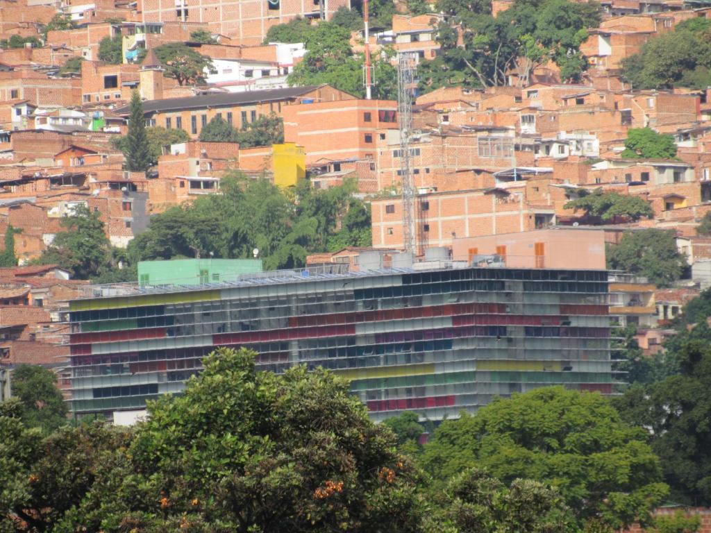 Nespecifikovaný výhled na destinaci Medellín nebo výhled na město při pohledu z hotelu