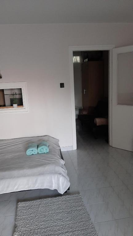 Posteľ alebo postele v izbe v ubytovaní Onix -Orfű Aqua Apartman
