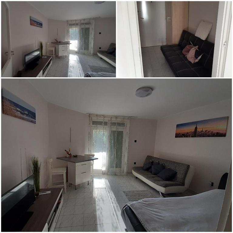 Posteľ alebo postele v izbe v ubytovaní Onix -Orfű Aqua Apartman