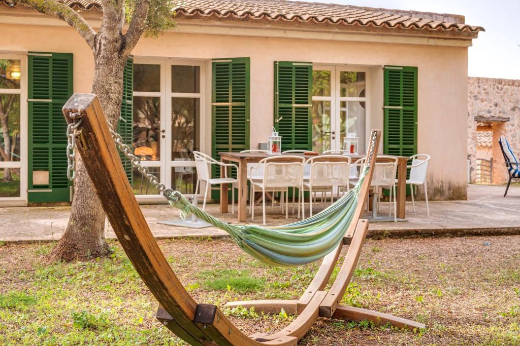 A patio or other outdoor area at Possessio Sa Barrala Gallinero