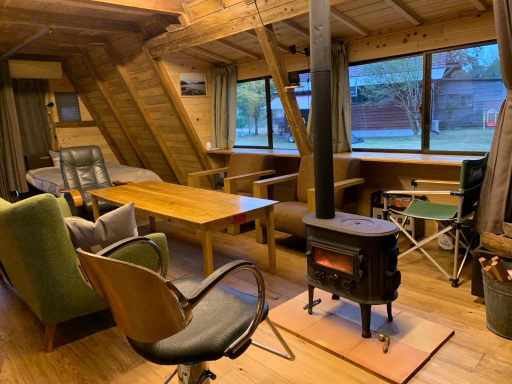 Posezení v ubytování Guesthouse Coco Garage