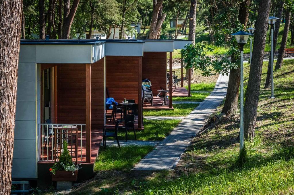 Zahrada ubytování Hotel *** NAT Krynica Morska