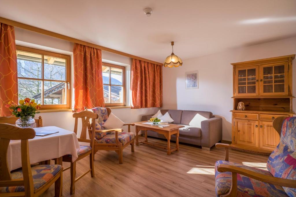 Posezení v ubytování Appartement Fuchs Ferdinand