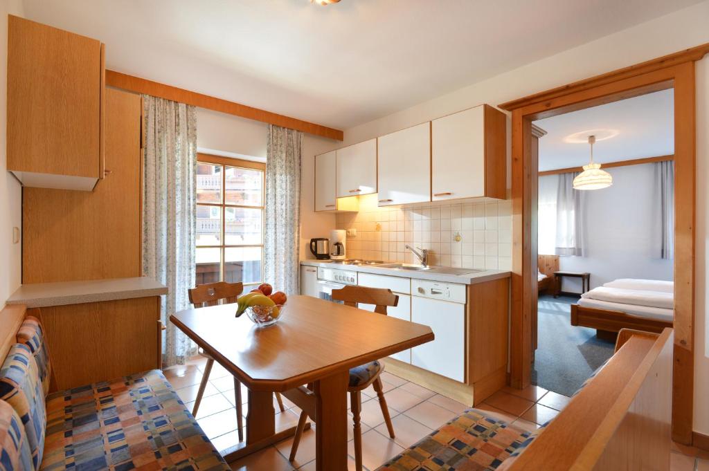 Kuchyň nebo kuchyňský kout v ubytování Appartement Fuchs Ferdinand