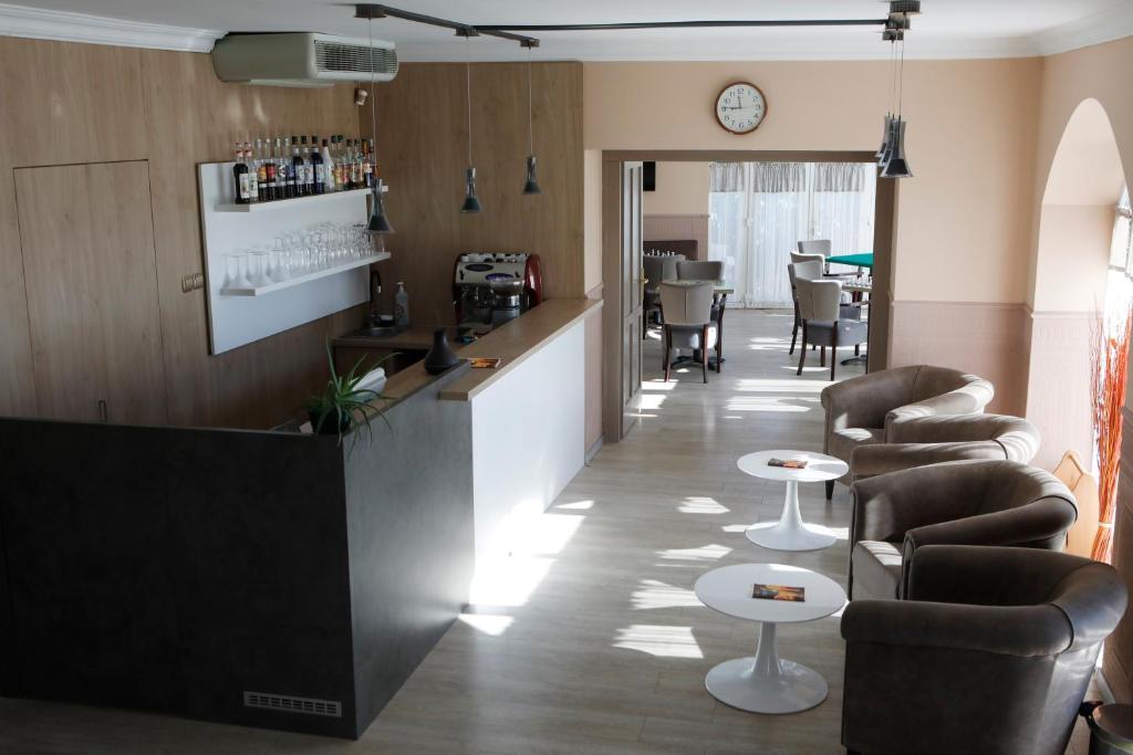 Posezení v ubytování Wellness Hotel Laroba