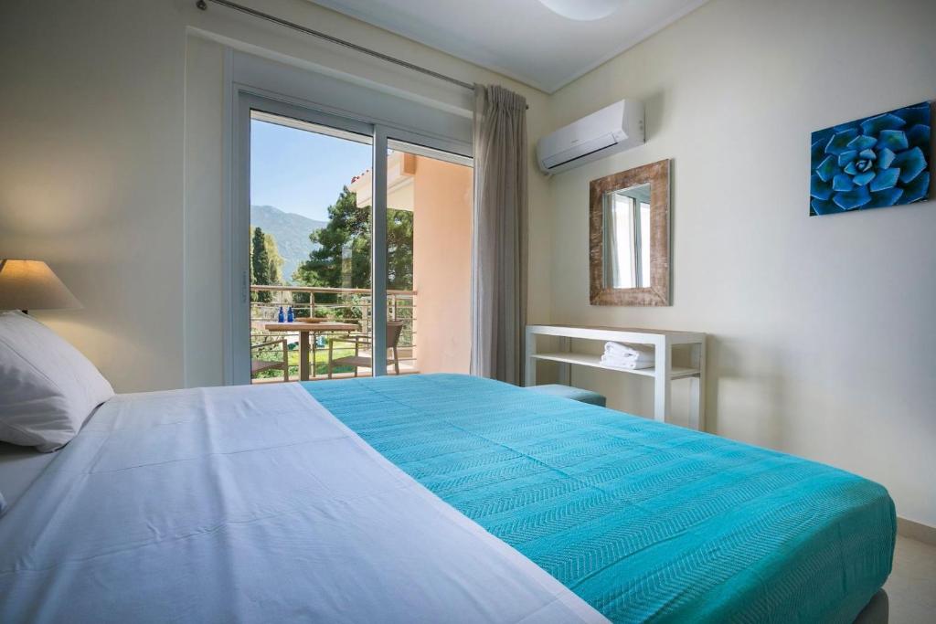 Posteľ alebo postele v izbe v ubytovaní Eucalyptus Apartments Apartment Levanda