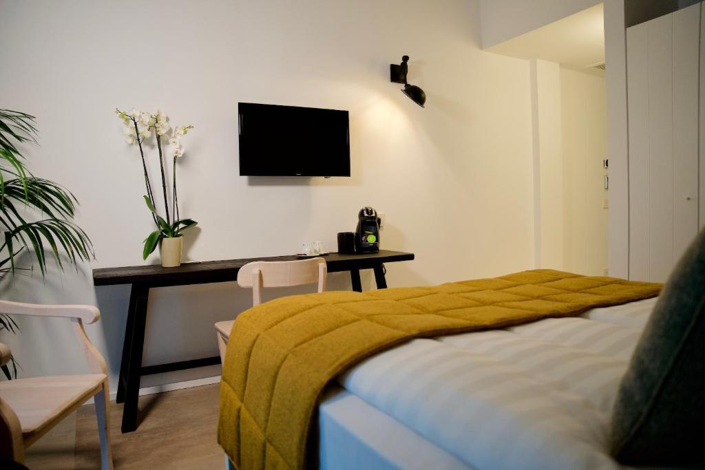 Postel nebo postele na pokoji v ubytování Seta Hotel