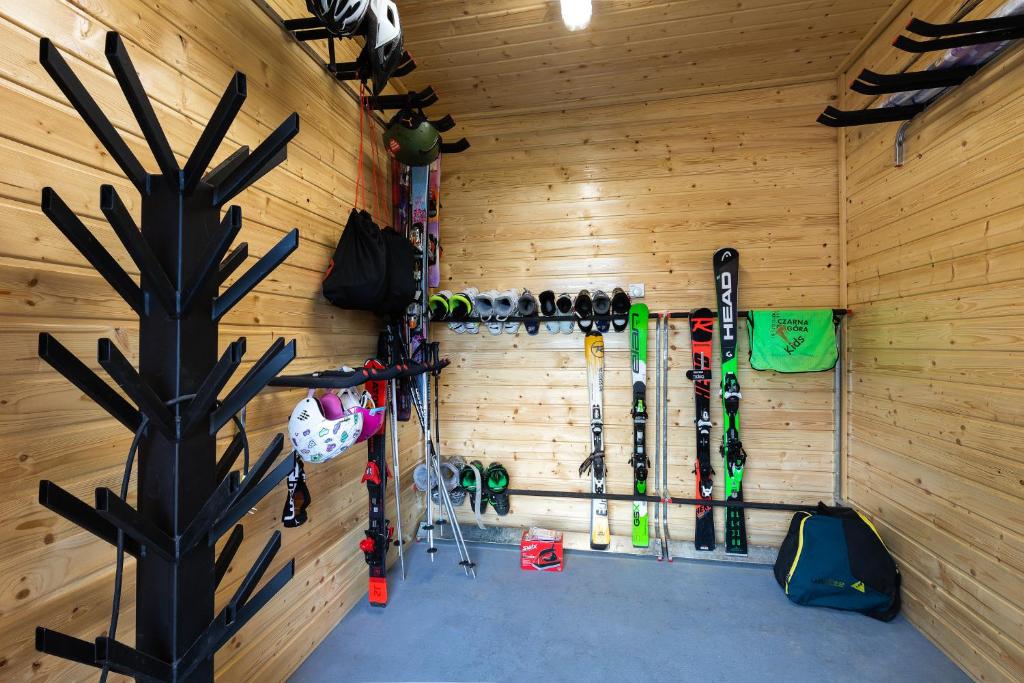 Posilňovňa alebo fitness centrum v ubytovaní Apartamenty Stara Morawa - Zew Natury