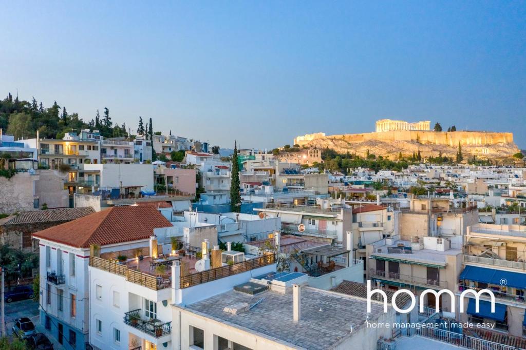 Apartment 101m² - Roof Garden with Acropolis View