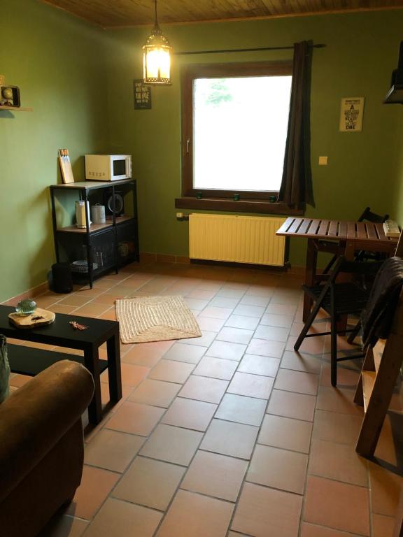 Posezení v ubytování Une Escapade sur La Palette