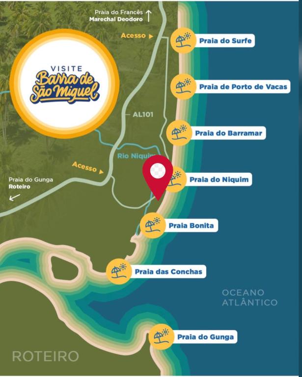  Casa de Praia Barra de São Miguel Villa Niquin
