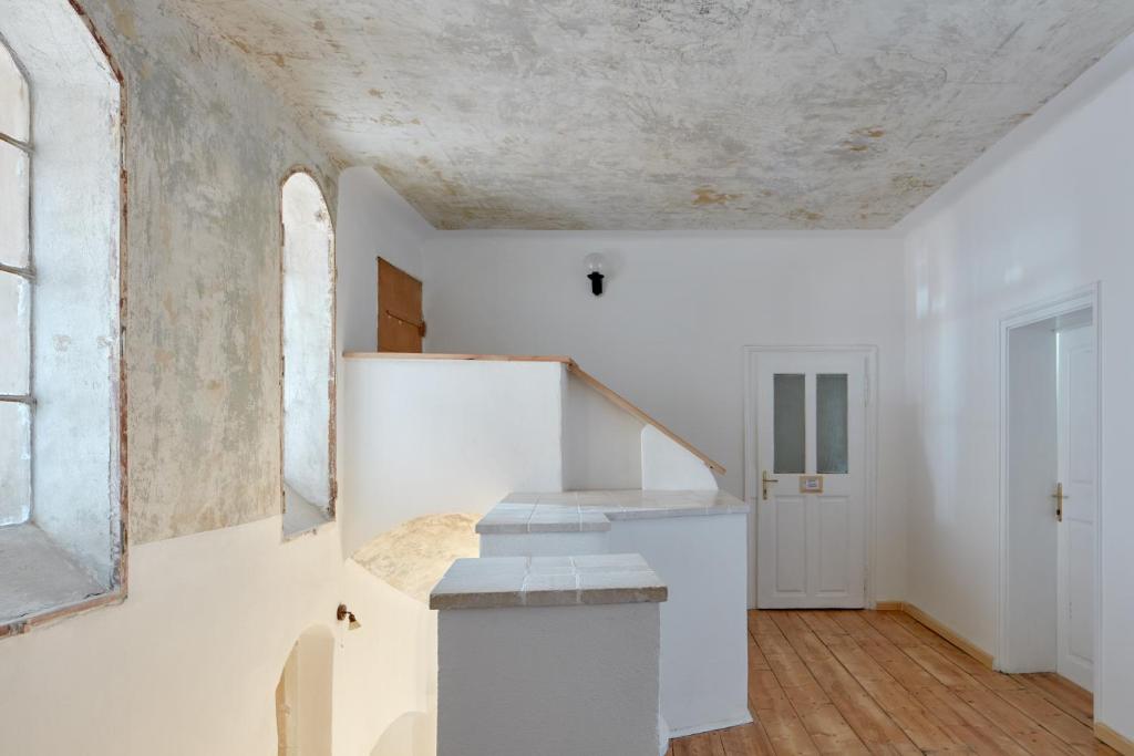 Kuchyň nebo kuchyňský kout v ubytování Stará Pekárna/Old Bakery
