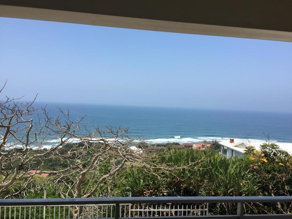 a view of the ocean from a balcony at Mark's View in KwaDukuza