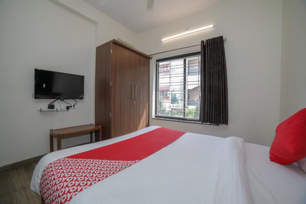 Postel nebo postele na pokoji v ubytování Hotel Shelter