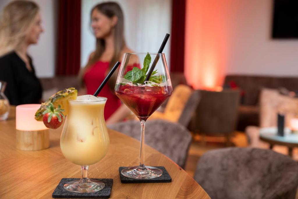 Nápoje v ubytování Kohlers Hotel Engel