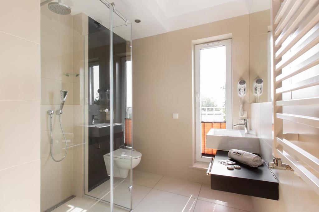 Kúpeľňa v ubytovaní Villa Buki Pokoje & SPA
