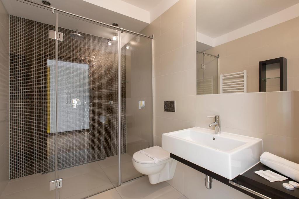 Kúpeľňa v ubytovaní Villa Buki Pokoje & SPA