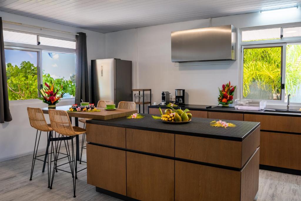 Kuchyň nebo kuchyňský kout v ubytování Matira Sandy Home 658 DTO-MT