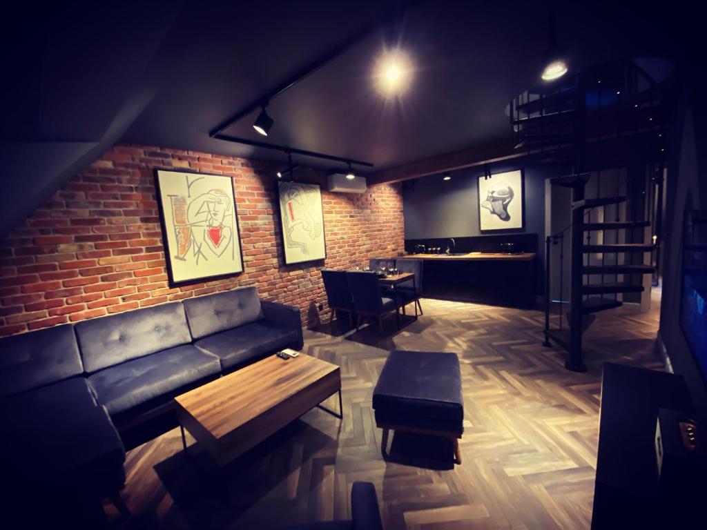 Posedenie v ubytovaní Old Town Luxury Apartments Zgorzelec
