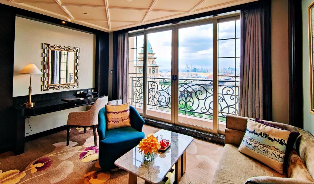 Posezení v ubytování Chateau Star River Guangzhou-Chateau Star River Guangzhou-Trade Fair Shuttle Bus