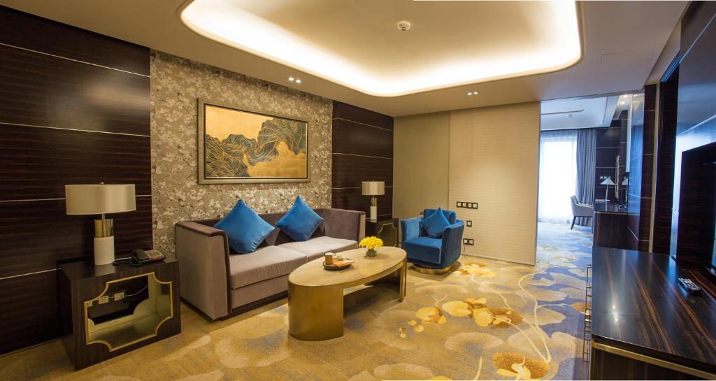 Posezení v ubytování Chateau Star River Guangzhou-Chateau Star River Guangzhou-Trade Fair Shuttle Bus