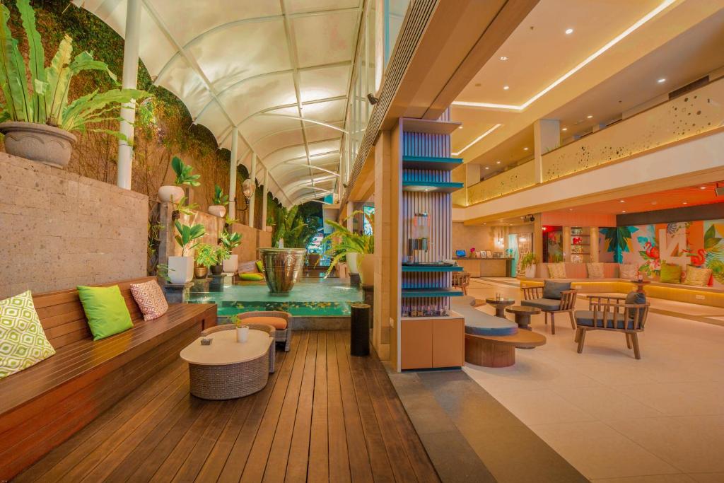 Posezení v ubytování J4 Hotels Legian