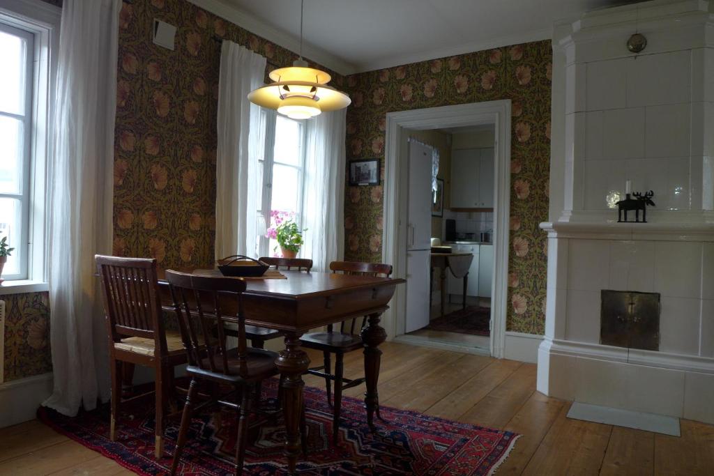 Kuchyň nebo kuchyňský kout v ubytování Prästgatanett Apartments