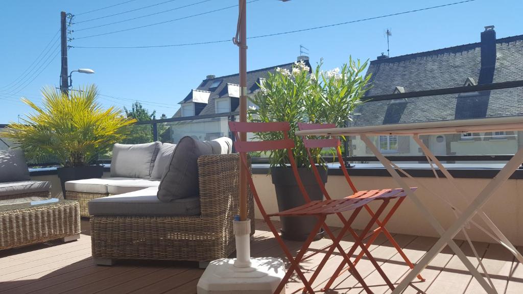 Les Cyprès - Appt avec terrasse proche plage - 一居室公寓