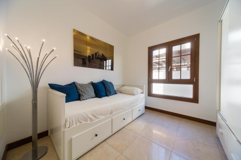 Posteľ alebo postele v izbe v ubytovaní Valentina Villa Private Pool Garden