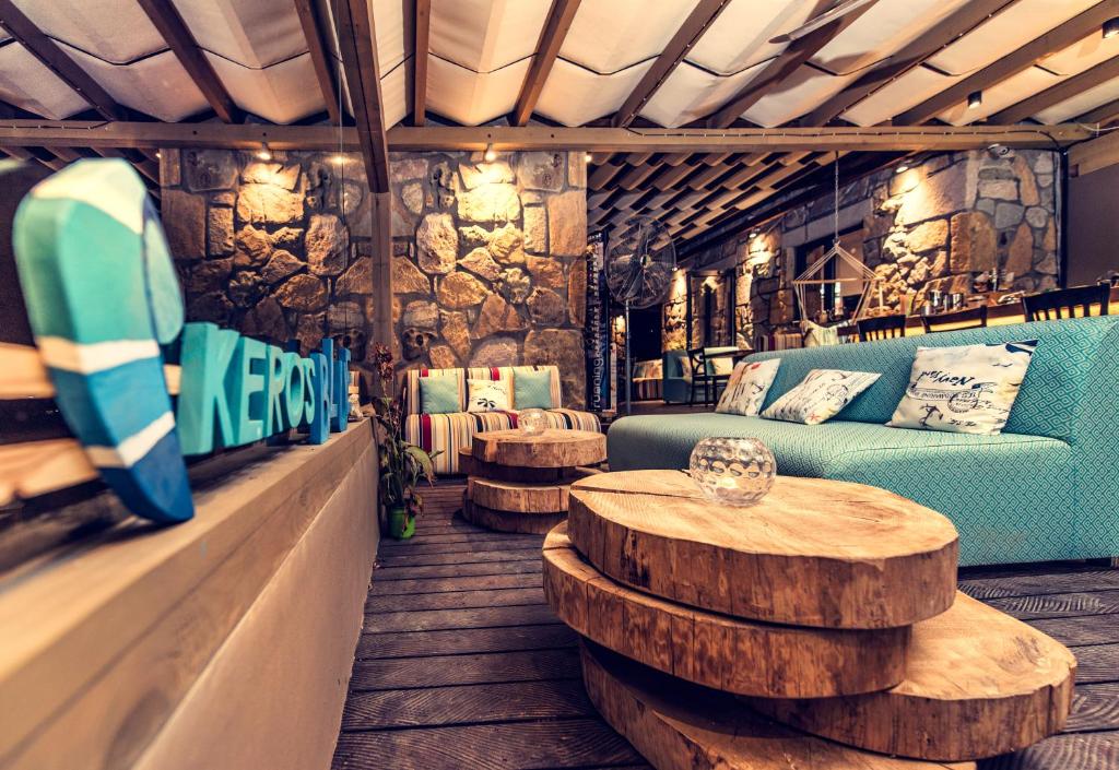 Posedenie v ubytovaní Keros Blue - Luxury in Wilderness