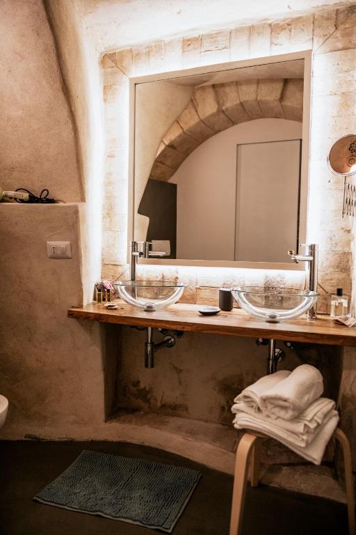 Koupelna v ubytování 19.52 Matera