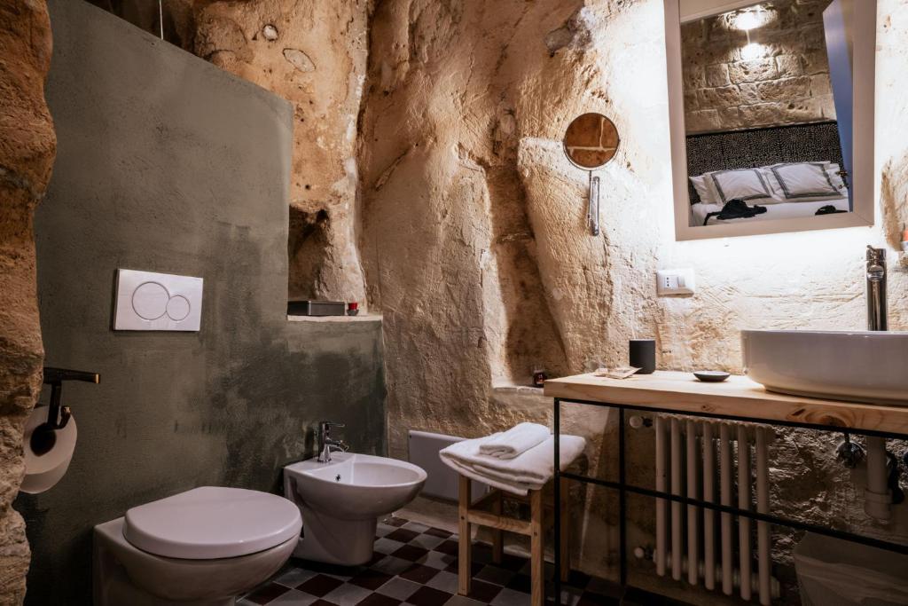 Koupelna v ubytování 19.52 Matera