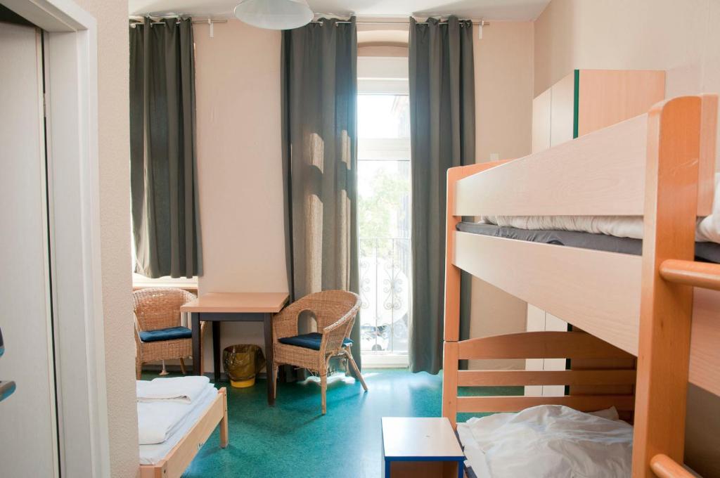Postel nebo postele na pokoji v ubytování Happy Hotel Berlin