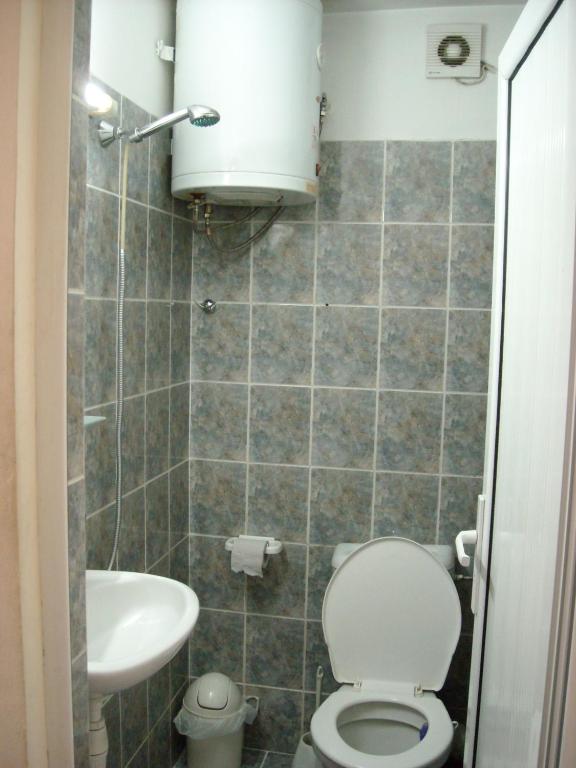 Koupelna v ubytování Guesthouse Tzar Asen