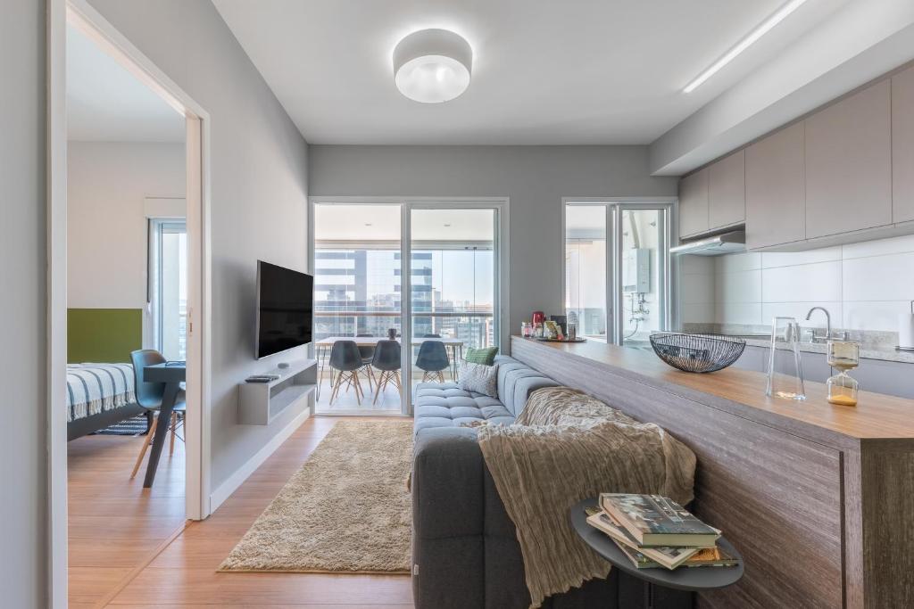 Apartamento com vaga e vista panorâmica - Vila Olímpia