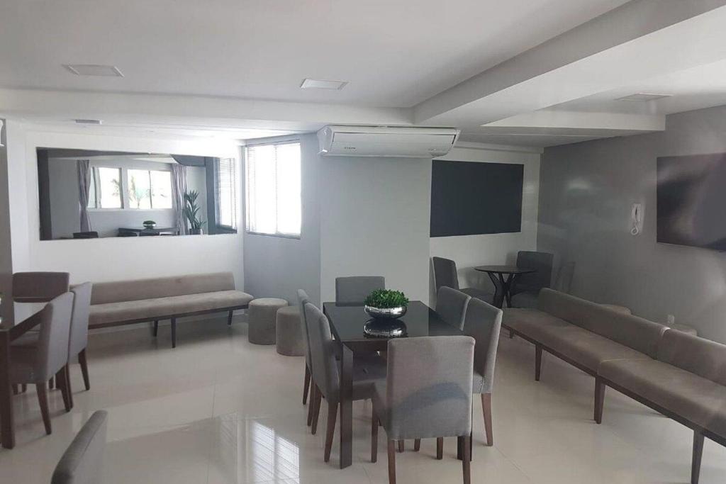  Atlântico Norte! Sensacional Flat no Bessa!