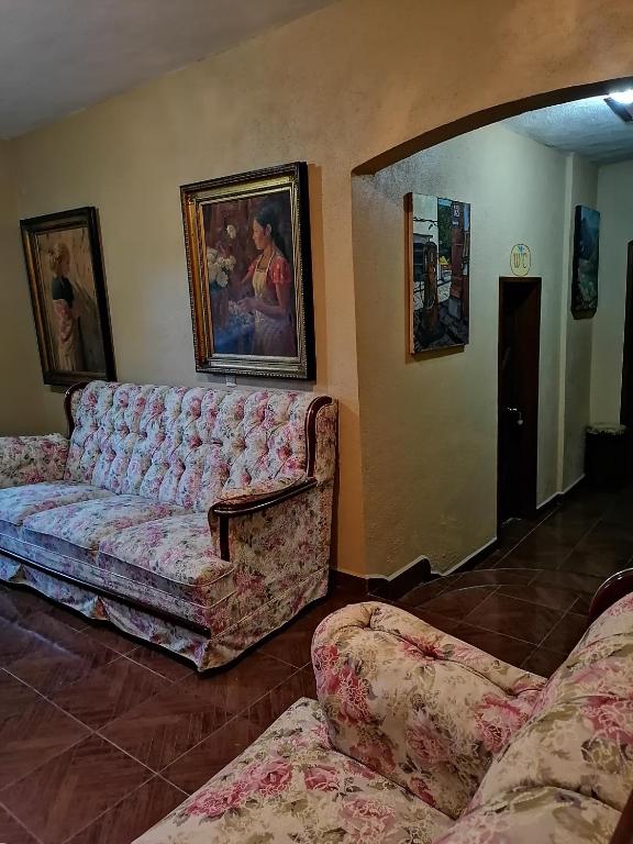 Posezení v ubytování Posada Las Reynas