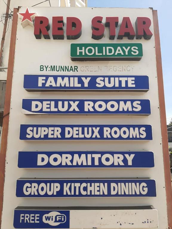 Certifikát, hodnocení, plakát nebo jiný dokument vystavený v ubytování Red Star Holidays
