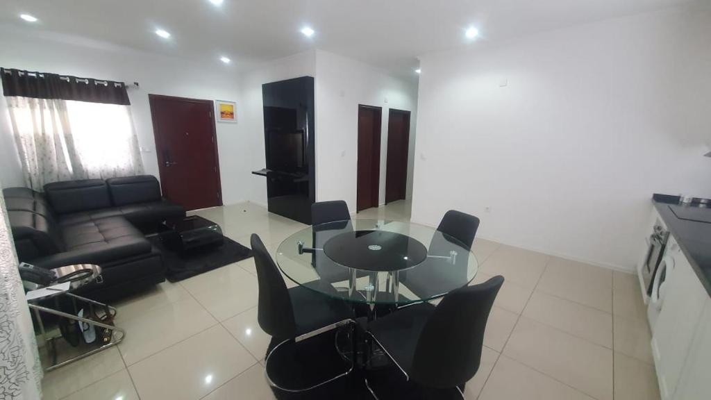 Posezení v ubytování Indico Apart Hotel
