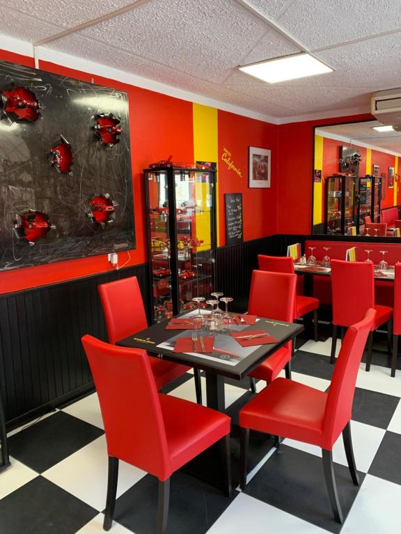 Restaurace v ubytování hôtel Le Cosy