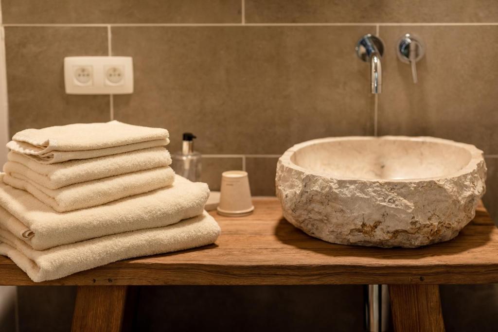 Koupelna v ubytování Casa Cava B&B