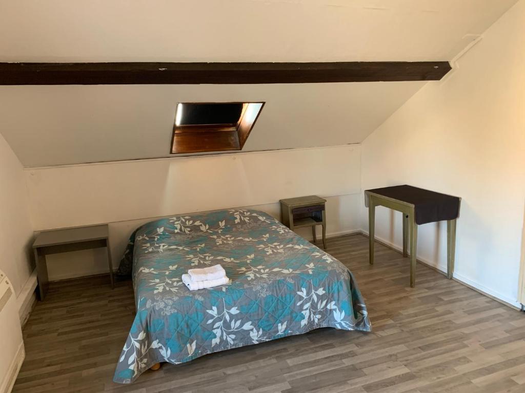Postel nebo postele na pokoji v ubytování hôtel Le Cosy