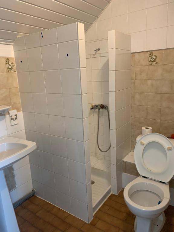 Koupelna v ubytování hôtel Le Cosy