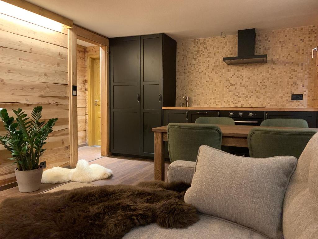 Posezení v ubytování Chalet Tannegg