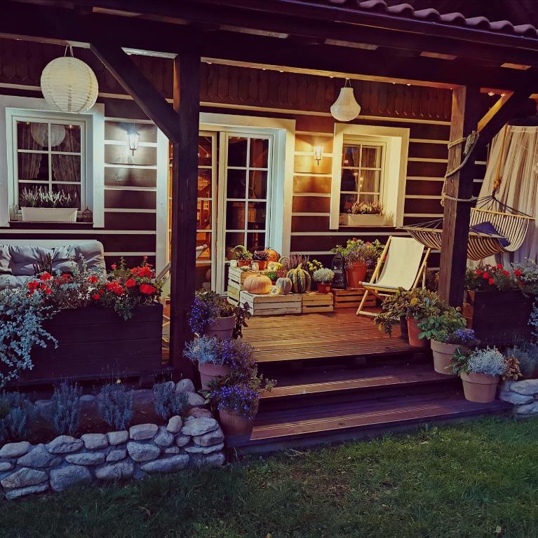 Zahrada ubytování Górska Latarnia