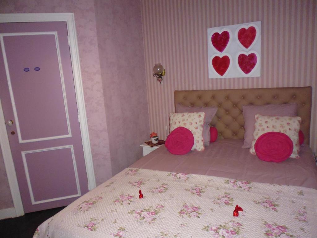 Postel nebo postele na pokoji v ubytování B&B De Vijf Zuilen